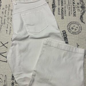 St. John's Bay White Ankle Jeans